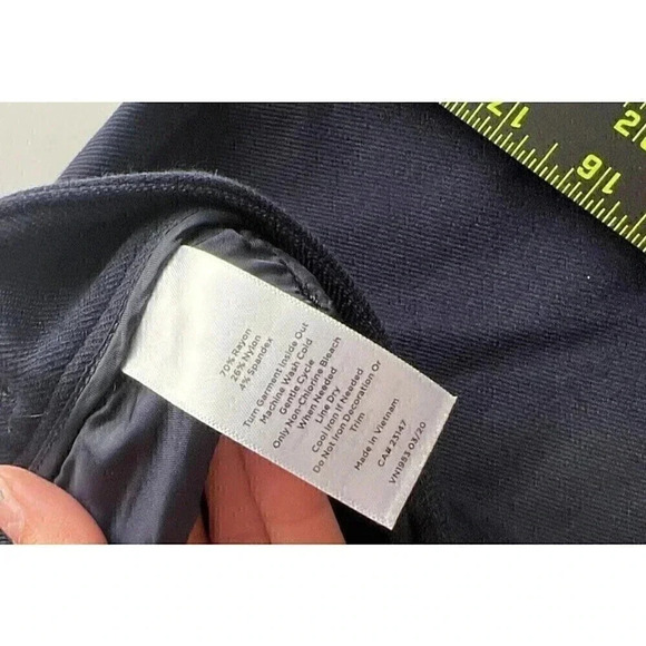 Talbots Womens Lexington Jegging Navy Blue Ankle Length Pants Size 10 - Picture 15 of 15